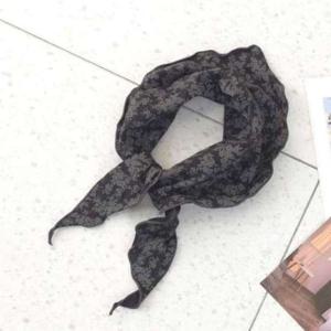 [애슬릿][애슬릿]쁘띠 스카프 여성 꽃 면 100 코튼 삼각 짧은 목