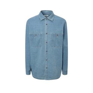 헤지스  25FW  남성 데님 워크웨어 셔츠 HZSH5D337B3