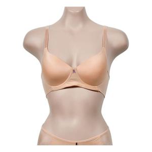 도톰한몰드볼륨업 큐빅 노와이어B컵 브라