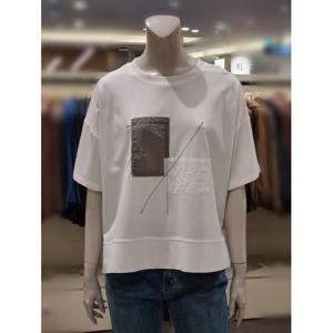 [트리아나]MARIO소고 메탈포인트 라운드티셔츠AK2TA23