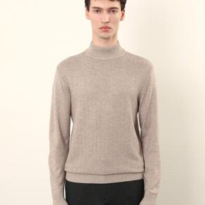 솔리드 하프넥 니트 반폴라 니트 MIEBH4F8301