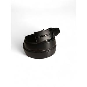 [에스티듀퐁(셔츠)]브로이어블루/남성벨트 블랙 롱사이즈 자동 TE5FMBTAB124TBK