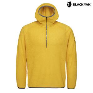 블랙야크 공용 간절기 등산티셔츠 남성 DNS 폴라텍 알파90 후디 하프집업 1BYZTFU003