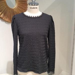 르피타 HC06 젬마 블라우스(블랙) L253BBL901