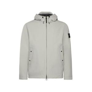Stone Island 로고 패치 집업 후드 재킷 4100086S0A27 V0061 TP948579124