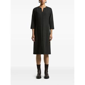 26 SS 페세리코 7부 소매 V넥 미디 드레스 S0260801934 TP442128607