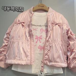 치크 DP01 간절기 셔링 점퍼 CKJA25W1G