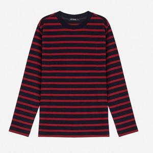 뱅뱅 HC07 여성 베이직 스트라이프 긴팔티 CTL601