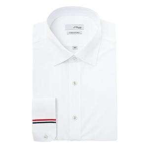 [에스티듀퐁(셔츠)]삼색 포인트 긴팔 남방 슬림핏 와이셔츠 (SE5FM22LS771SWH)