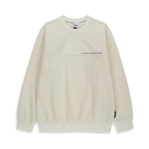 [내셔널지오그래픽키즈]K254USW950 코듀로이 맨투맨 (기모) CREAM