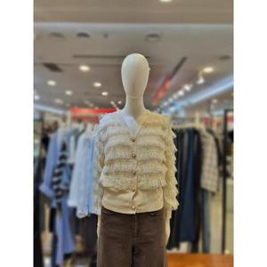 부루앤쥬디 세이브존03 부루앤쥬디 프릴 레이스 진주 가디건 AGBBRJCD005CA