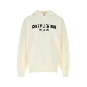 발렌티노 가라바니 후드 티셔츠 6V3MF28NAPJ A03 White