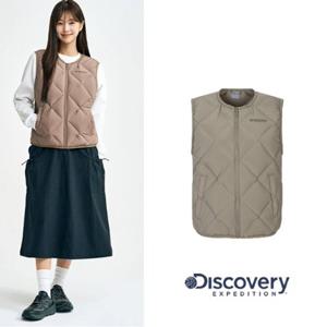 디스커버리 2025FW 겨울  여성 디하스 튜브 다운 패딩베스트