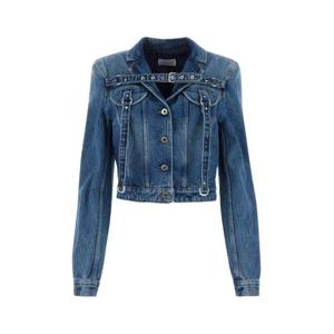 오프화이트 수트 자켓 OWYE048F23DEN001 4500 Blue