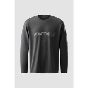 코오롱스포츠  남성 프린트 라운드 티셔츠 JWTBA24161DGY