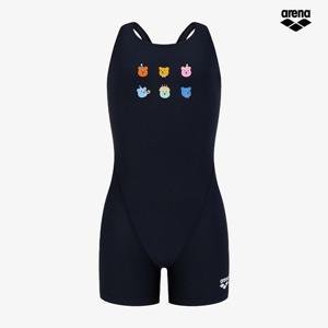 아레나 젤리베어 아동 3부 반신 레이서백 A5FG1GL01 BLK