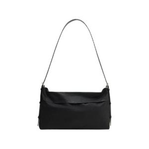 르메르 워터 리펠런트 레지네이티드 코튼 캔버스 스몰 트렌치 포켓 백 오닉스 BG0169-LF1495-990