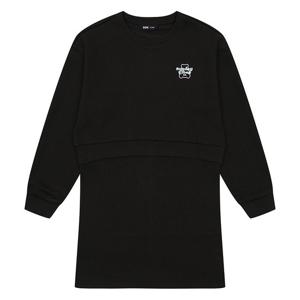 [소이][소이] 여아 기모 레이어드 베어 원피스 21W5851_BK