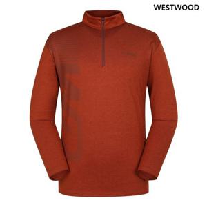 [웨스트우드] 남성 WO프린트 집업 티셔츠 WN3MTTS303