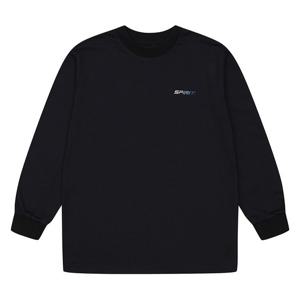 [소이][소이] 남아 코트나 기모 트레이닝 티셔츠 21W0435_BK