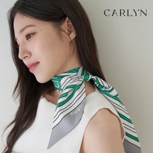 [칼린(스카프)]아이코닉 실크 방도 스카프 S7429S304