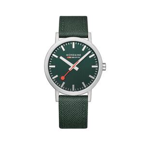 몬데인 A660.30360.60SBF 클래식 포레스트 그린 코르크 리사이클 공용 나토시계