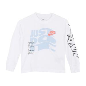 나이키키즈긴팔티 NQK A251TS159P-WH 온더무브긴팔 티셔츠