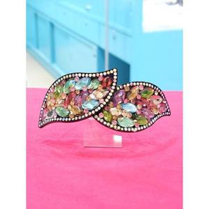 로뎀 세이브존05 프랑스 스와로브스키 나뭇잎 자동핀(멀티)1 RD24030091