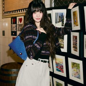 타미진스 여성 페어아일 가디건 T32F7KCD44TWT1