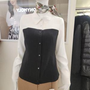 꼼빠니아 HC28 블라우스 Caew9wRb031