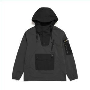 공용 바키타 캥거루 포켓 아노락 바람막이 점퍼 N233UJP060