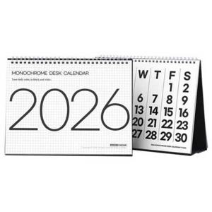 [유나]유나 모노크롬 탁상 달력(2026)