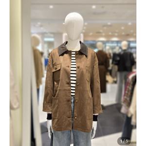 [SI][행복한백화점][SI]가죽카라 워크 자켓  SLJXZ0191