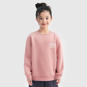 [아웃도어프로덕츠 키즈]백로고 그래픽 기모 맨투맨 (인디핑크) OD244IMM14_IPK