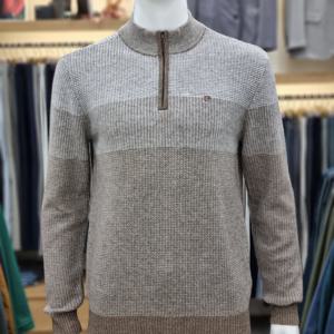 [피에르가르뎅]가을겨울 앞판조직물 하프집업 PPKR330382_SH