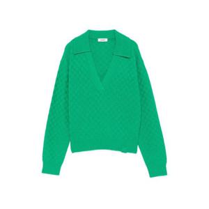 산드로 V넥 텍스처 스웨터 SFPPU02690