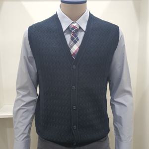 [크로커다일남성]바스켓 조직감 오픈 베스트 CDAAAKV3301-34