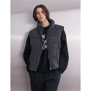 [애드호크]남성) 코듀로이 패딩 베스트(HBAVE20) 1color _DG