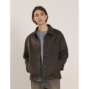 [애드호크]남성) 인조 스웨이드 칼라넥 점퍼(HBAUJ12) 2color _D