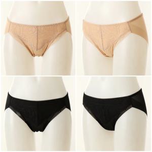 [와코루]스트레치 레이스로 여성스럽고 편하게 노라인 햄팬티 (WPT1963H)