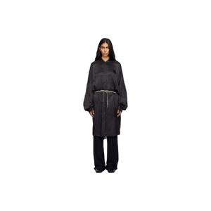 드리스반노튼 원피스 그레이 스트라이프 미디 드레스 252358F054010