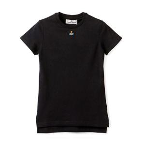 [국내배송] 비비안웨스트우드 페루 ORB 티셔츠 블랙 3G010017 J001M N401