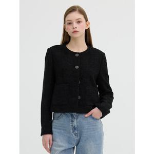 올리브데올리브 (OW5SJ1550) 버튼포인트 트위드셋업자켓 OLIVE  DES  OLIVE