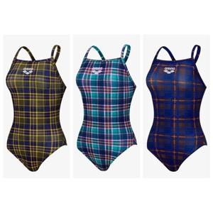 (아레나)A5FL1LO05-JD컨트리 체크 원피스 싱글 수퍼플라이백