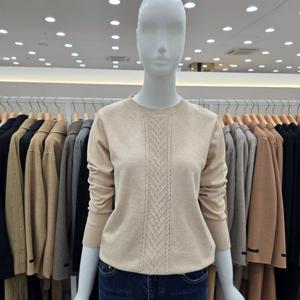 [숲]꽈배기포인트 라운드 니트 OSB9LK32 22