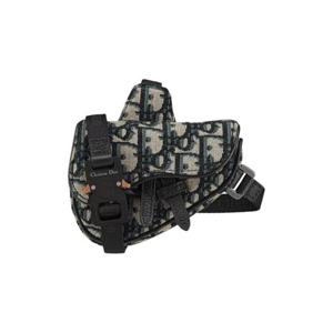 디올 나노 새들 백 디올 오블리크 자카드 베이지 블랙 2ADCA441YKY-H27E