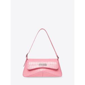 24SS Balenciaga Crocodile 프린트 레더 숄더 백 6956452108Y5812 TP567445416