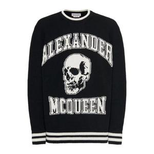 23FW 알렉산더 맥퀸 블랙 울 blend 오버사이즈 스웨터 760760Q1XII1011 TP565347722