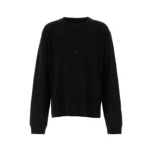 25SS Givenchy 블랙 코튼 t 셔츠 BM71KP3YJY001 TP565414385