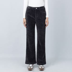 [게스]게스 여성 골덴바지 코듀로이 뉴 붓컷 블랙 YO4W0187